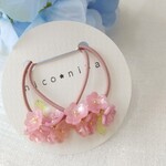 送料無料🌈あじさいヘアゴム🌈ベビー☆キッズ⭐