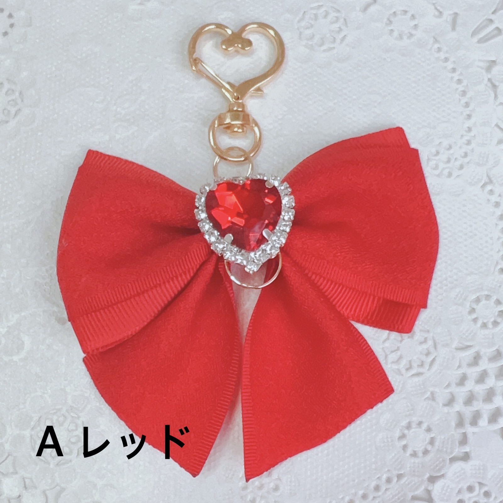 推し活　推しイメージカラー　リボン　キーホルダー　にじさんじ　葛葉　チャーム 推し♡カラーリボン♡キーホルダー(9色) - +Happeach+ quu\u0027s GALLERY