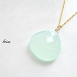 【sale】ブルーカルセドニー　ネックレス