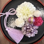 成人式和装振袖髪飾り