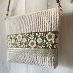 【マルシェで人気】アンティークなインド刺繍リボンのサコッシュ