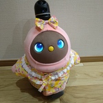 ラボット服 / 女の子用甚平・黄色桜柄