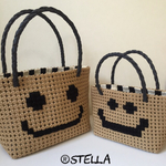 smile☺︎笑顔になれるかごバッグ☺︎クラフト☺︎sizeL