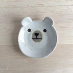 シロクマ豆皿