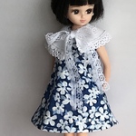 リカちゃん服(2枚の付け衿)
