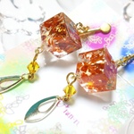 tree*cube earring ①