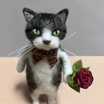 no.198 緑目の猫さん
