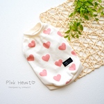 Pink Heart タンクトップ♥ サイズオーダー＆名入れ可