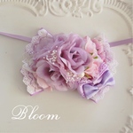 Roseチョーカー🌹purple♡送料無料