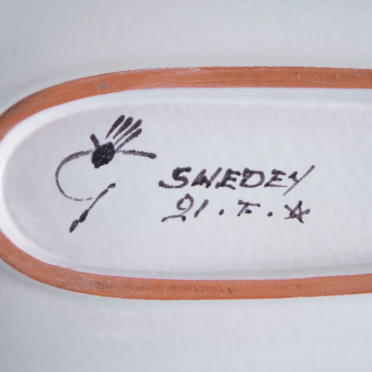 1950年代 グスタフスベリ（Gustavsberg）ファイアンス焼きの飾り