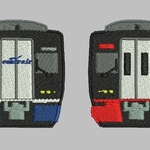 ミュースカイ刺繍ワッペン（前）大