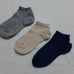 リネン*アンクレット3足セット　　sale