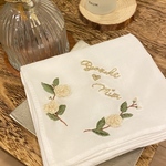 世界に一つだけのオリジナルハンカチ💐