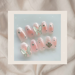 バタフライ ワンホンネイル🦋‪(Pink)