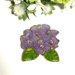 【再販】紫陽花ブローチ