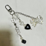 ビーズキーホルダー　ハンドメイド　韓国
