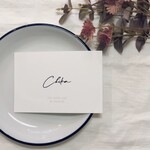 【人気】エスコートカード《calligraphy》