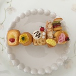 8種のパンとプチトマトのバレッタ♡8cmG