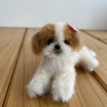 羊毛フェルト　シーズー