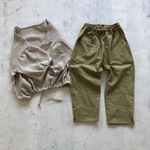 【お出掛けSET】ブラウス＆クロップドパンツ