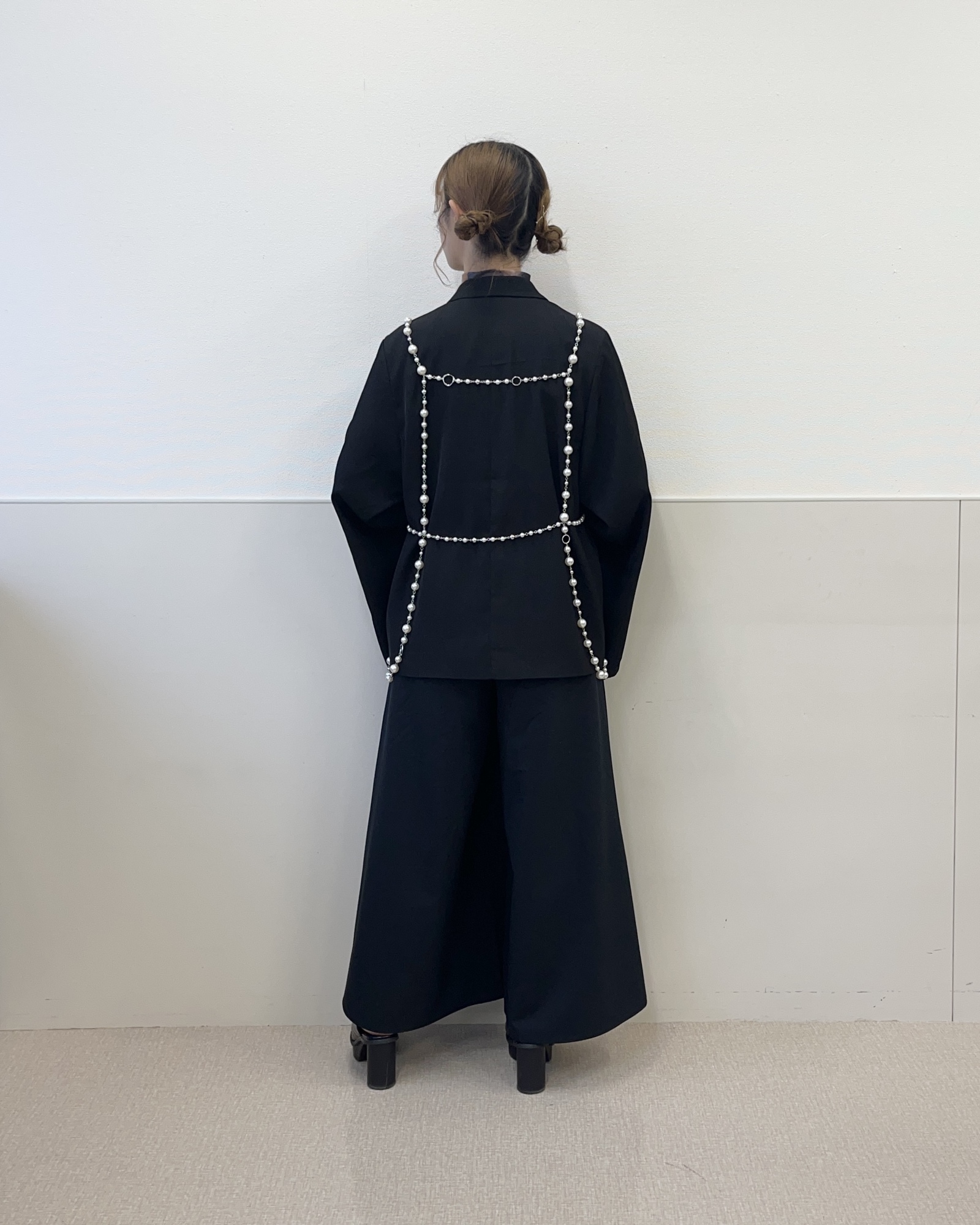 NOBLE 新品♡ ORIGINAL パールハーネス♡ セール】パール ハーネスベルト ビスチェ ボディベルト マルチ