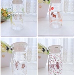 受注品1000㎖うちの子耐熱ガラスピッチャー🐾組み合わせ自由⭐︎お名前入れ可能