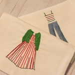 刺繍入り巾着