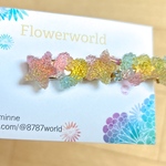 [オーダー品] カラフルグミヘアクリップ