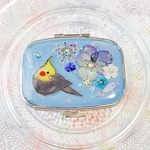手描き一点モノ♡オカメインコの小物ケース ノーマル