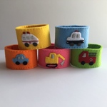 【スナップボタン】はたらくくるまボタンつなぎ