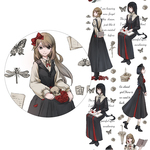 海外和紙テープ ROSE 少女 女の子 人物 マスキングテープ(剥離紙付き)  グーカテープ 装飾系 海外マステ ステッカー スマホ用 和紙膠帶 コラージュ用ノート