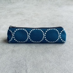 tambourineのためのろっかくペンケース　tambourine blue dop mina perhonen