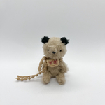ふわくま［７.５cm］／小さなぬいぐるみ／ハンドメイドミニチュアテディベア