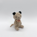 ふわくま［８.５cm］／小さなぬいぐるみ／ハンドメイドミニチュアテディベア