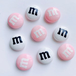 mチョコ　チョコレート　スイーツ　デコパーツ  カボション　