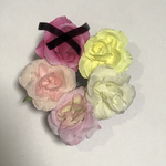 ミニローズ  髪飾り   お好きな組み合わせで３個で☆