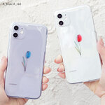 花 フラワー レーザープリント クリアケース スマホケース 白 黒 iPhoneケース アンドロイド スマホカバー AQUOS arrows Galaxy #nn00000648