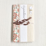 𓇬 𝑁𝑒𝑤 𓇬プラナカン柄のご祝儀袋 ベージュ＊お祝い袋＊金封