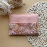 レースのポケットティッシュケース＊プリティローズ