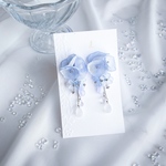 紫陽花と雨の欠片 ♢﻿ ピアス イヤリング