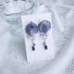 夜に染まる紫陽花 ♢﻿ ピアス イヤリング