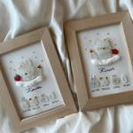 オーダー品　姉妹命名書