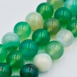 パワーストーン グリーンアイアゲート ラウンド 8mm 天然石[4582434317801] 
