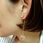 揺れる星の雨粒  受注製作です。