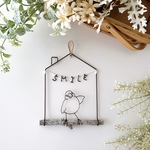 ぷっくり文鳥のSMILEホームオーナメント