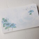 紫陽花～美しい響き♡メッセージカード５０枚セット