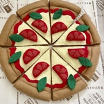 ピザマルゲリータ🍕/フェルトままごと