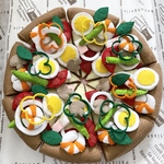 【豪華】具沢山ピザ/フェルトままごと🍕