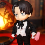 黒薔薇のリボンタイ・ノワール（オビツ11サイズ）