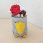 〈プリザーブドフラワー〉ハシビロコウ